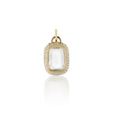 Lovers Looking Glass Poesy Pendant