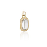 Lovers Looking Glass Poesy Pendant