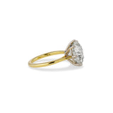 7.61 Old Mine Cut Diamond Ring