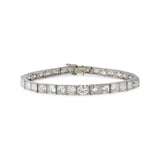 Antique Old European Cut Diamond Tennis Bracelet