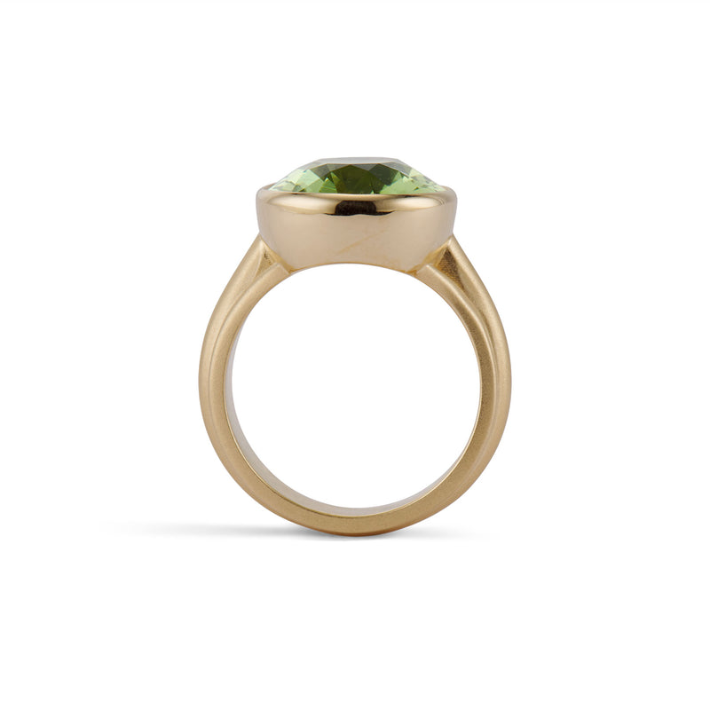 Old Mine Peridot Darcy Ring