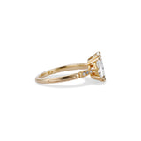 1.50 Antique Style Elongated Cushion Cut Natasha Ring