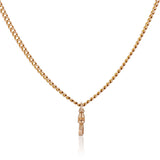 Victorian Antique Curb Chain with Dog Clip Clasp