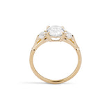 1.51 Carat Old Mine Cut Diamond Roma Engagement Ring