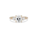1.51 Carat Old Mine Cut Diamond Roma Engagement Ring