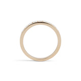 Diamond Channel Wedding Band