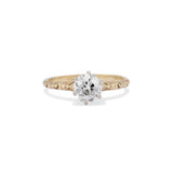 1.22 Carat Old Mine Cut Diamond Engagement Ring