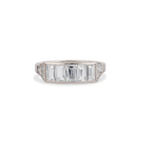 Diamond Deco Baguette Band