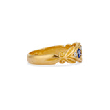 1904 Sapphire and Diamond Ring