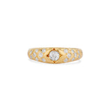 1893 Old Mine Cut Diamond Ring