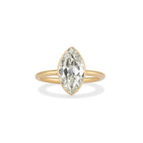 2.50 Carat Marquise Bezel Ring