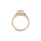 1.56 Old European Cut Sapphire Olympia Ring