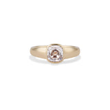 1.40 Carat Light Brown Old Mine Cut Arlo Engagement Ring