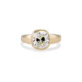 3.06 Carat Old Mine Cut Arlo Engagement Ring