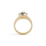 3.06 Carat Old Mine Cut Arlo Engagement Ring