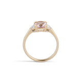 1.56 Carat Pink Spinel Andrea Engagement Ring