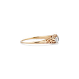 1890 Three Old European Cut Diamond Ring