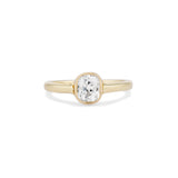 0.80 Carat Old Mine Cut Diamond Ring