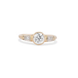 0.83 carat Old European Cut Diamond Ring