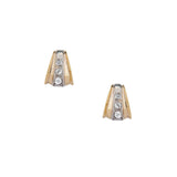 Retro Old Mine Cut Diamond Earrings