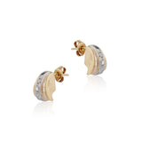 Retro Old Mine Cut Diamond Earrings