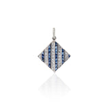 Art Deco Diamond and Sapphire Pendant