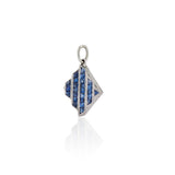 Art Deco Diamond and Sapphire Pendant