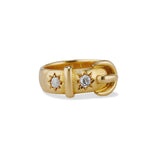 1918 Diamond Buckle Ring