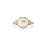 1.08 Carat Rose Cut Monroe Engagement Ring
