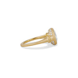 1.08 Carat Rose Cut Monroe Engagement Ring