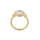 1.08 Carat Rose Cut Monroe Engagement Ring
