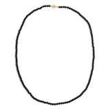Black Agate Beaded Necklace