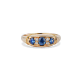 1906 Sapphire and Diamond Band