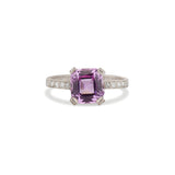 Art Deco Pink Topaz Ring