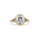Edwardian 3.02 Carat Old Mine Cut Bezel Ring