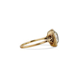 Edwardian 3.02 Carat Old Mine Cut Bezel Ring
