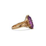 Rose of Sharon Amethyst Ring