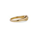Old Mine Cut Diamond Gypsy Ring