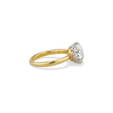 2.18 Old Mine Cut Diamond Tiffany & Co. Six Prong Engagement Ring