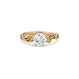 1.25 Old European Cut Diamond Scroll Ring
