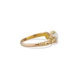 1.25 Old European Cut Diamond Scroll Ring