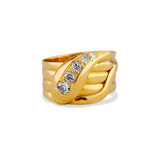 Victorian Diamond Snake Ring