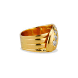 Victorian Diamond Snake Ring