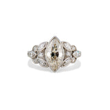 Mid-Century Marquise Diamond Ring