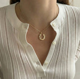 2026 Lunar New Year Horseshoe Pendant