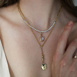 Wes Pendant with Diamonds