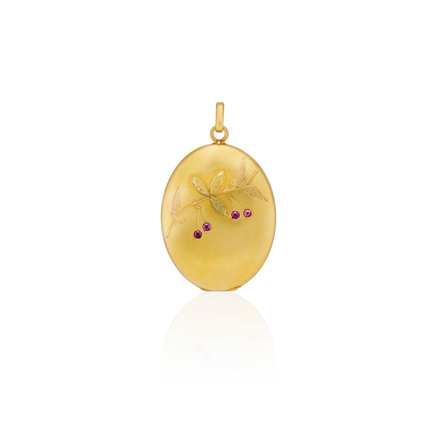Antique Cherry Locket – Ashley Zhang Jewelry