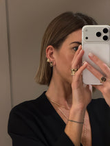 Old Mine Smoky Quartz Lilah T Bar Earrings