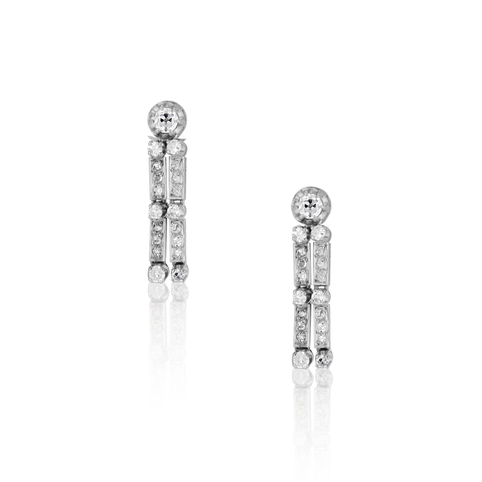 K18 ピアス DIAMOND FRINGE PIERCED EARRING DIAMOND FRINGE PIERCED EARRINGS(2JP0973)K10 ピアス｜スター
