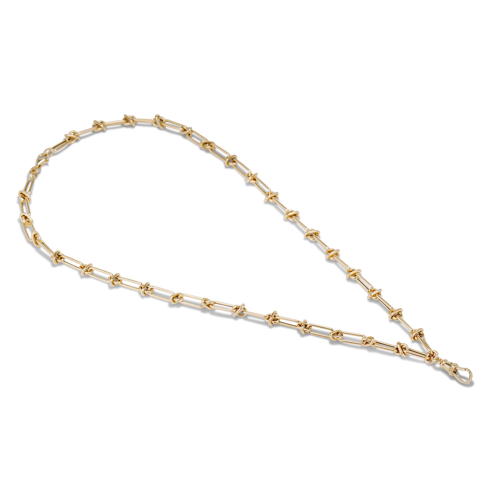 Georgina Link Chain With Dog Clip Clasp – Ashley Zhang Jewelry